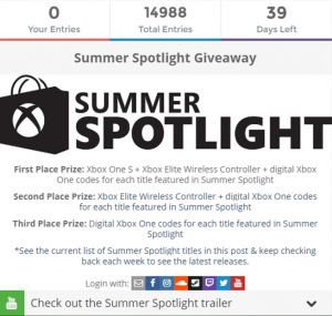 Summer Spotlight Entry
